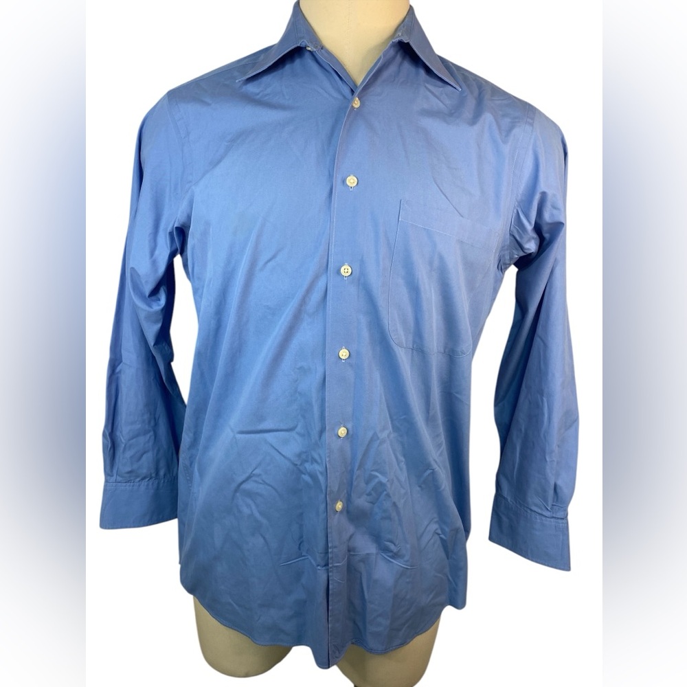 Geoffrey Beene Long Sleeve Button Up Shirt Men’s 15 1/2-32/33